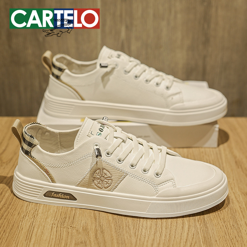 卡帝乐鳄鱼2025秋冬新款一脚蹬男鞋男士时尚百搭潮流休闲运动板鞋