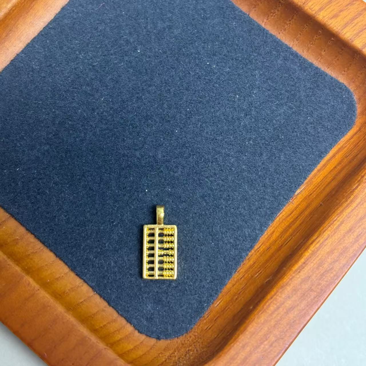 足金999小算盘配件WH1333