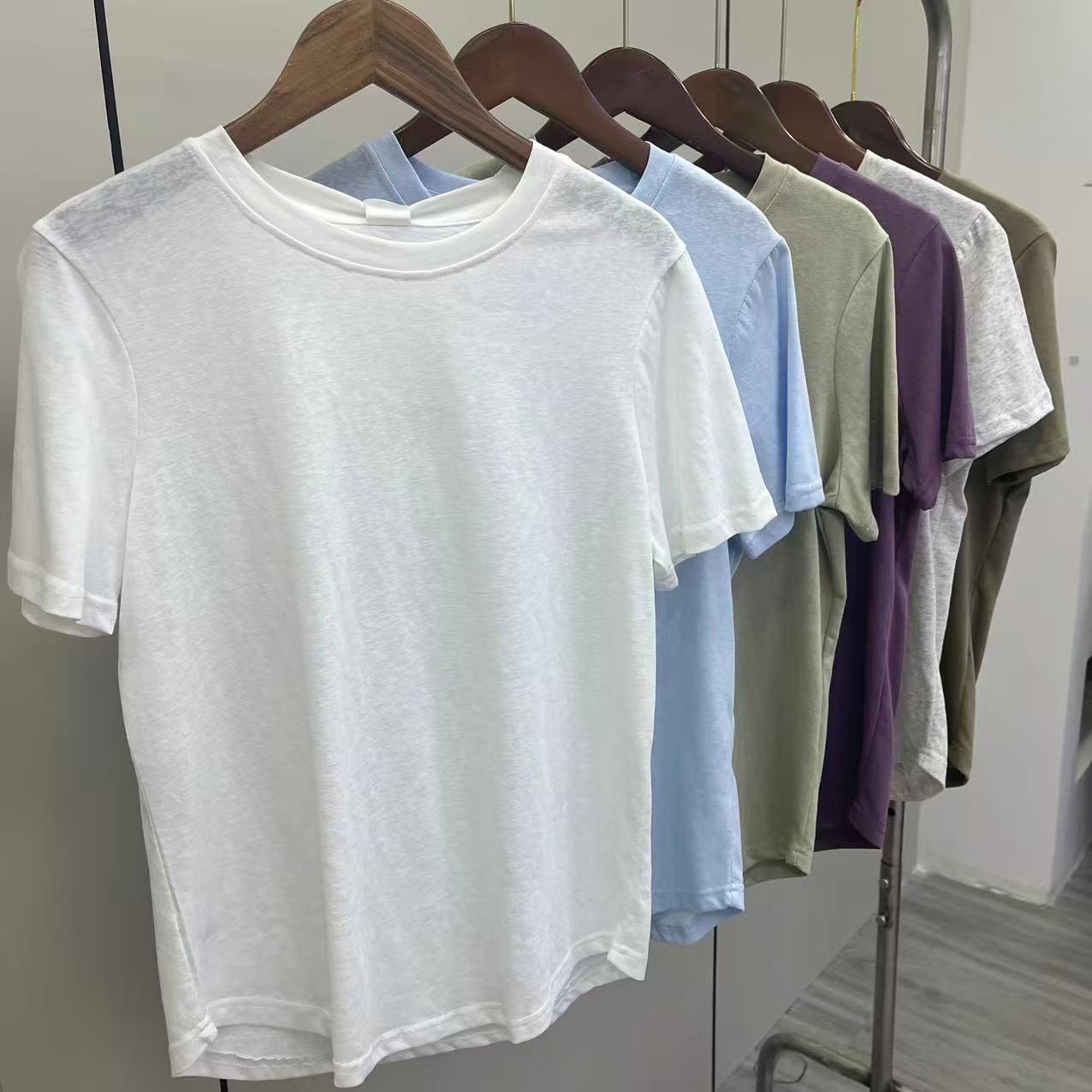 格姐家~夏季透气女士净版短袖798