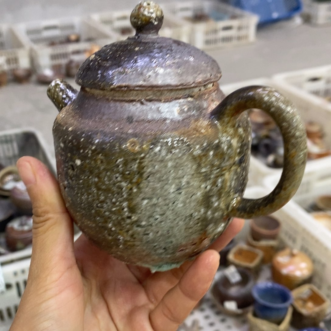 陶园柴烧，精品高货。776盖子打磨再发