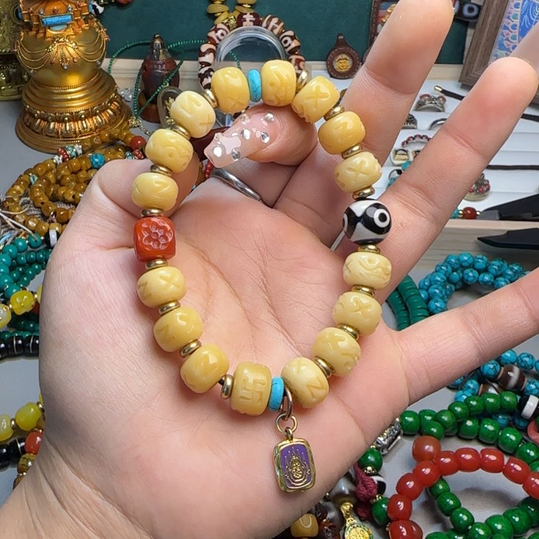 琉璃DIY菩提108/菩提手串