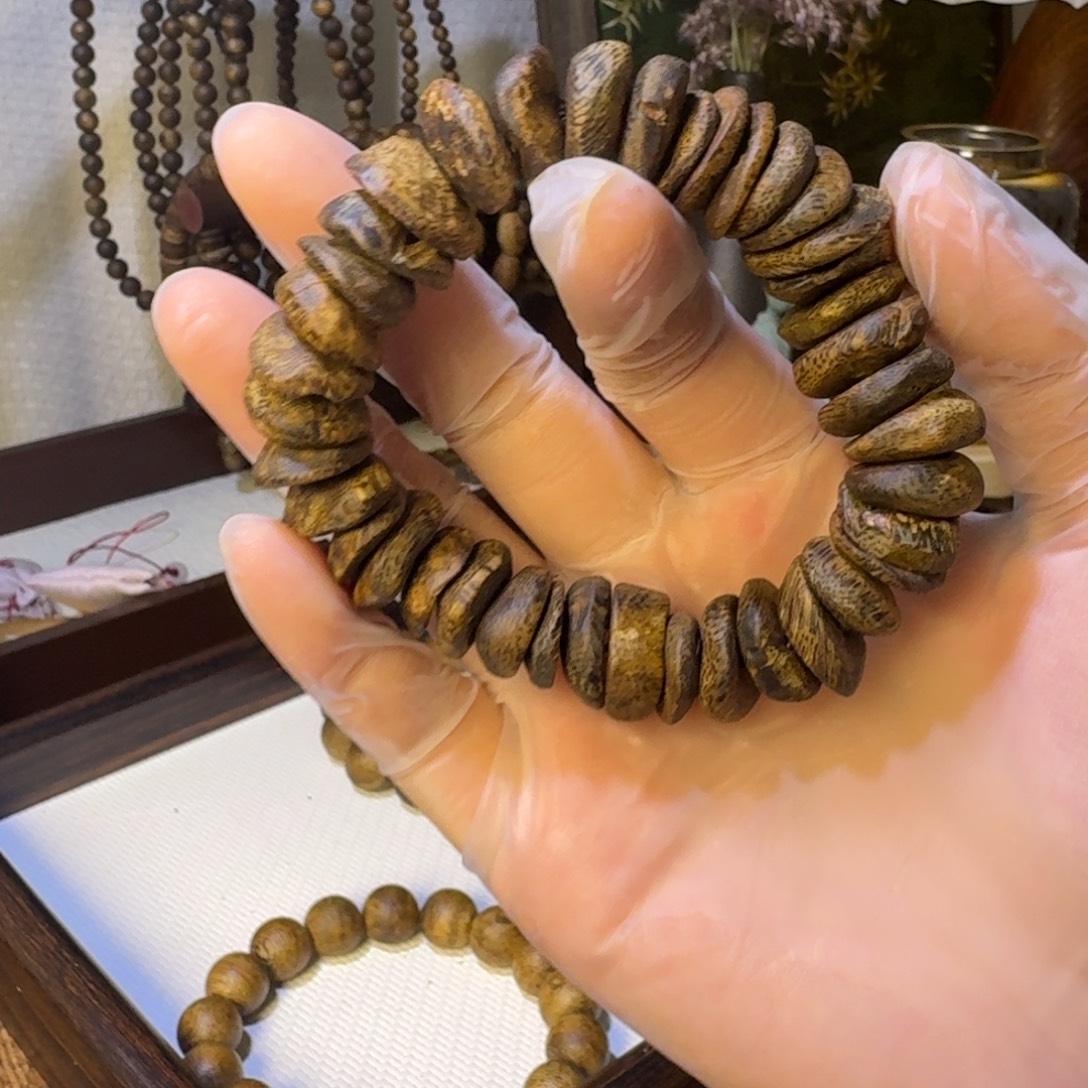 手串沉香壳子手串