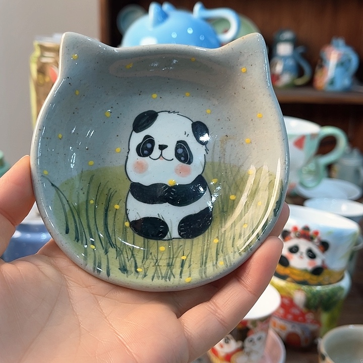 陶景德镇釉下手绘陶瓷 