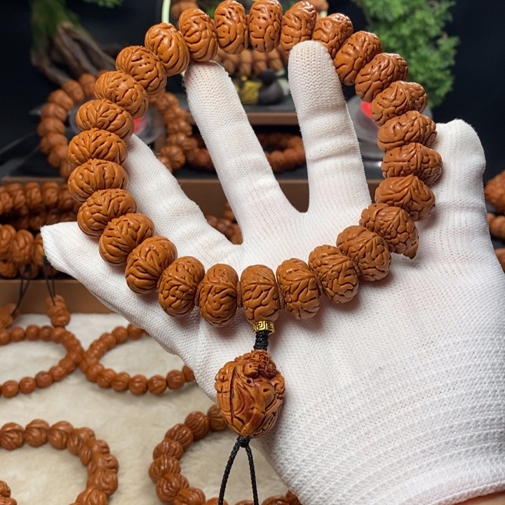 桃核吊坠候*秦岭龙纹