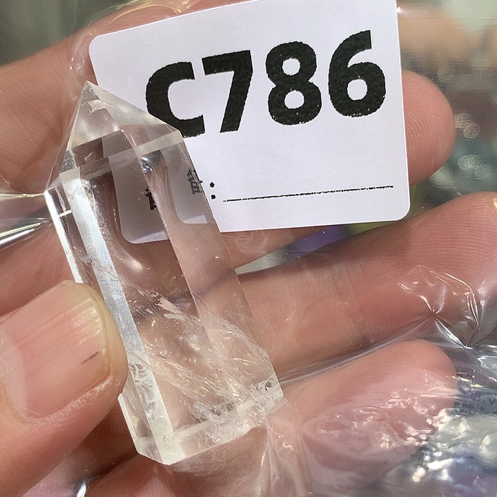 水晶珠宝半成品未镶嵌天然水晶C786