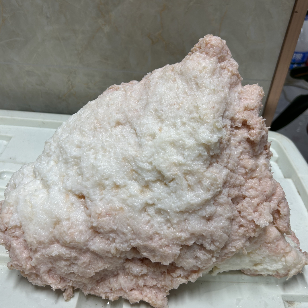 长白山纯天然石太岁半山半水14斤摆件