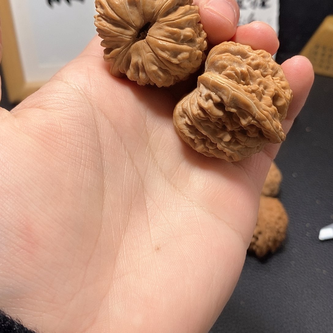 文玩核桃把件4**7蛤蟆