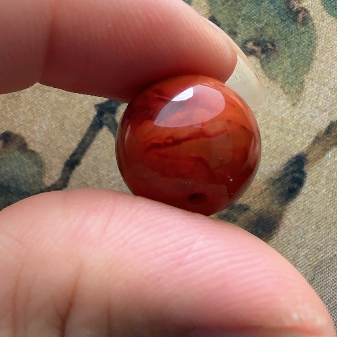 南红玛瑙手串未镶嵌加*猫