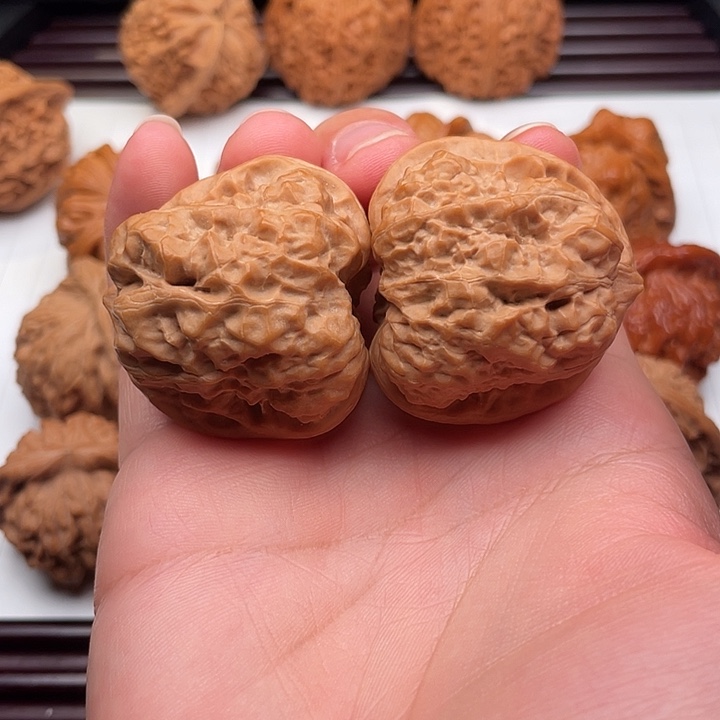 吊坠文玩核桃蛤蟆头39（23）