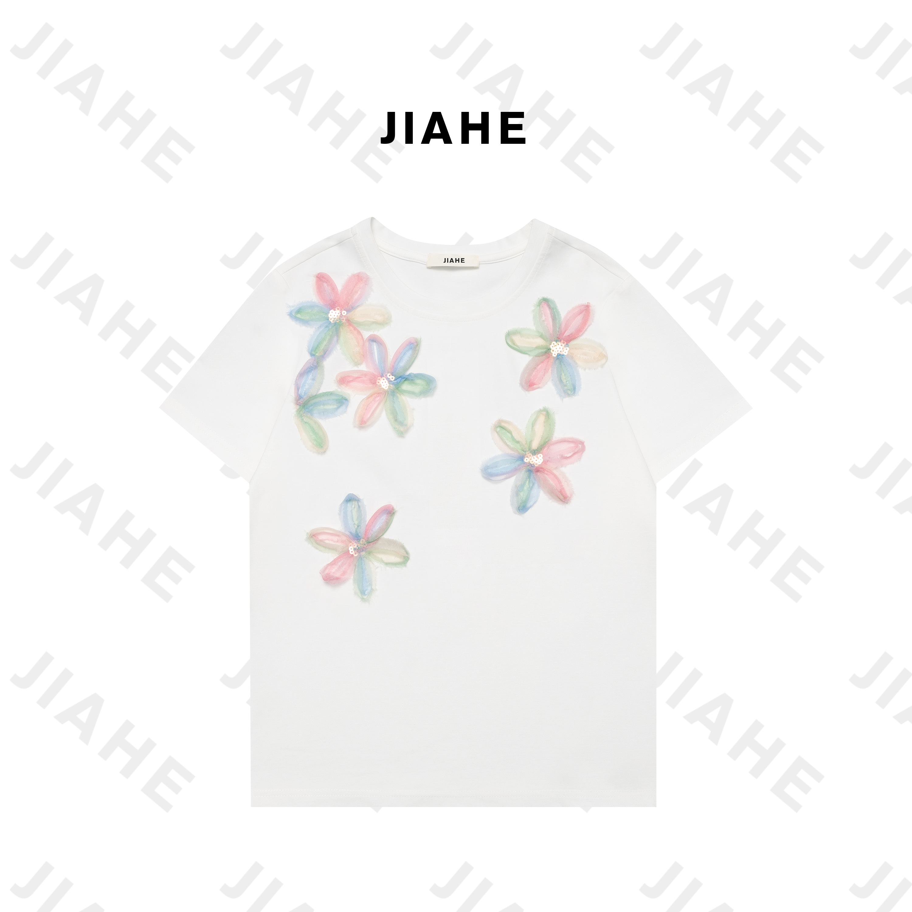 【珈禾】‘’梦彩青春‘’深圳南油轻奢立体绣花重工原创设计2025春夏