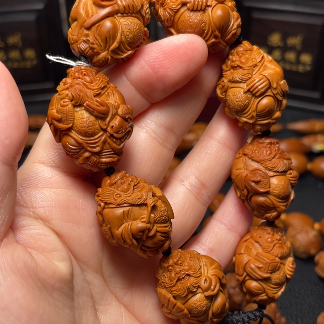 手串/手链橄榄核2.4瑞兽钟馗