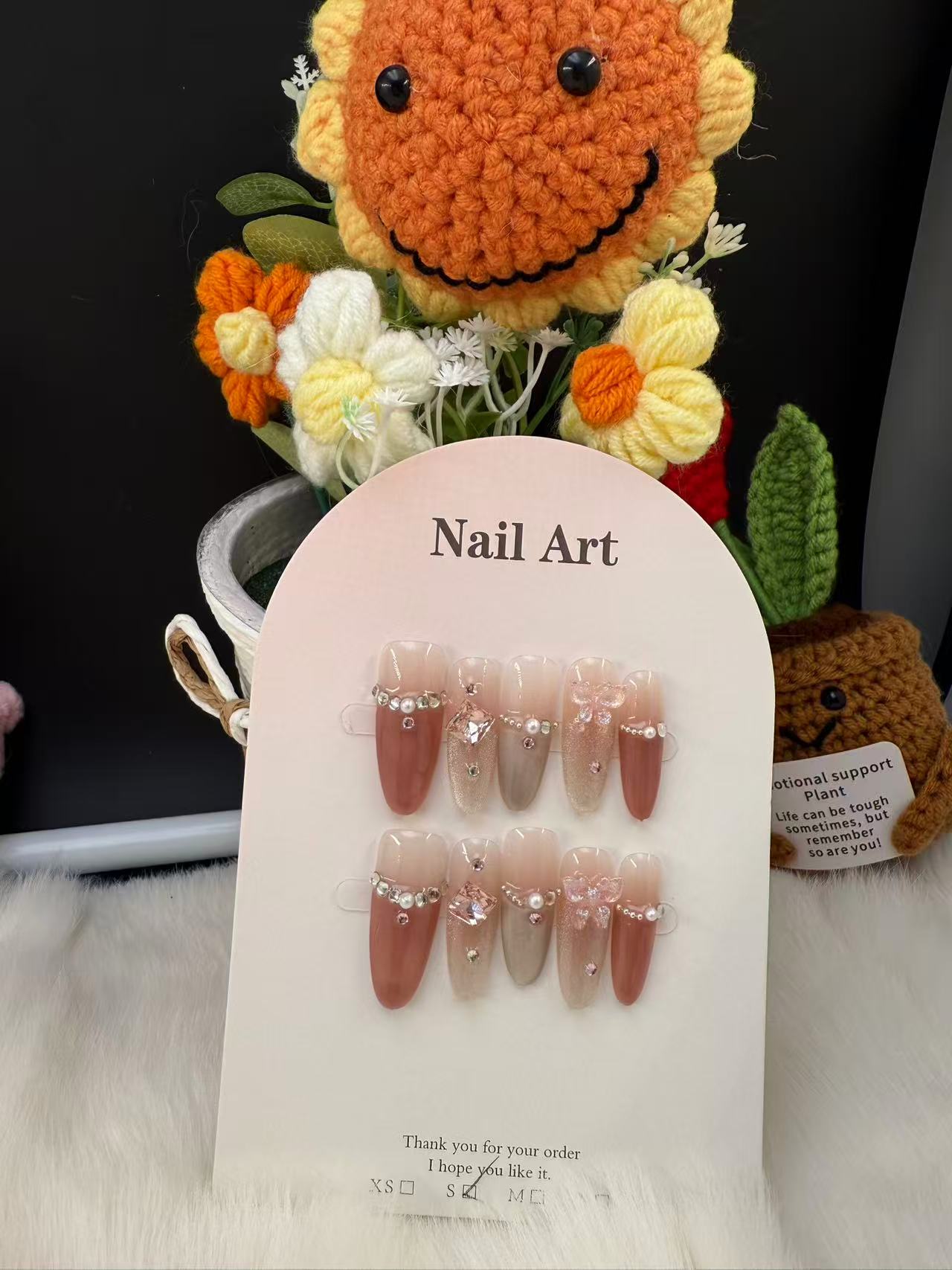 樱冻栖蝶#08#手工定制穿戴甲#拍四发五