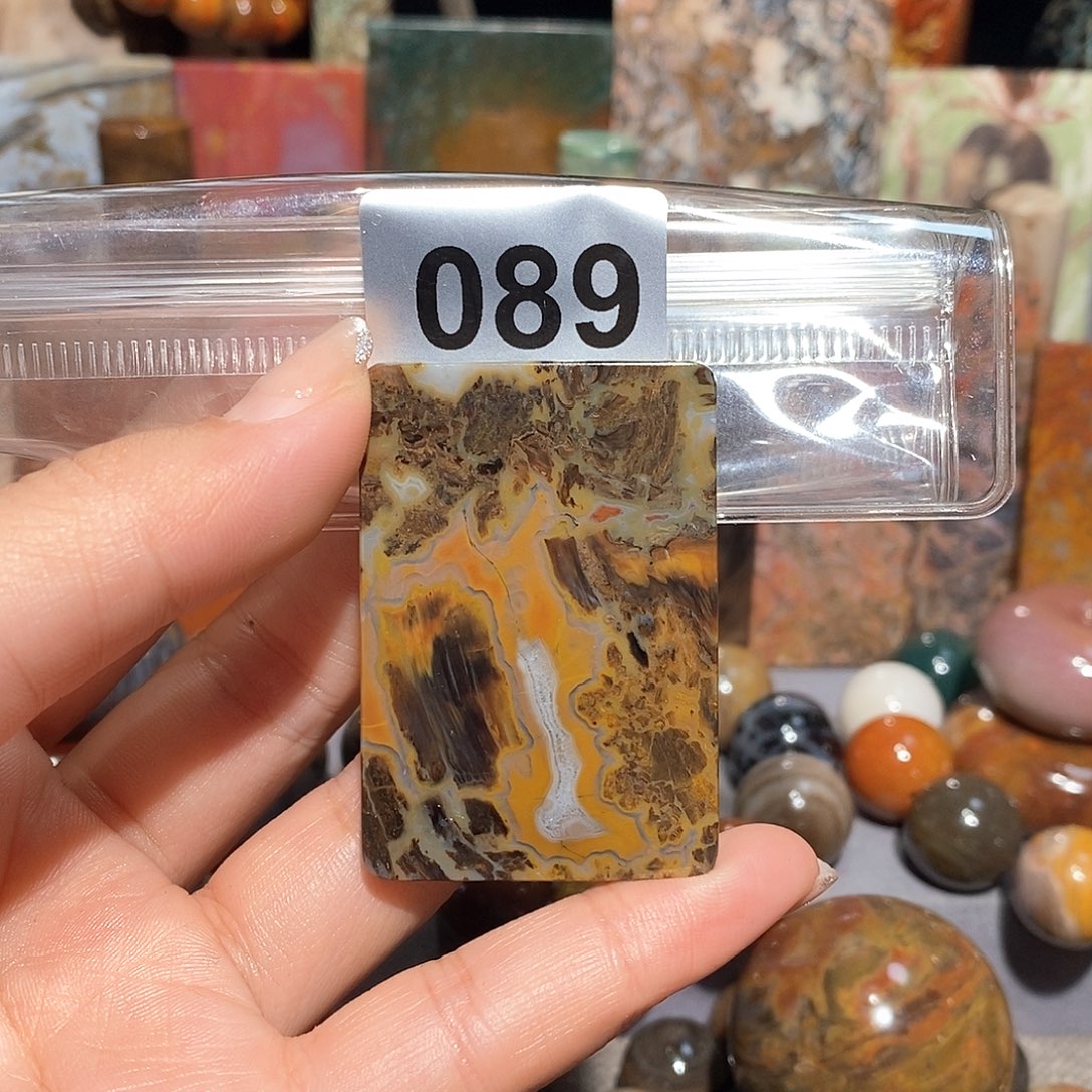 未镶嵌天然北票硅化玉吊坠硅化玉