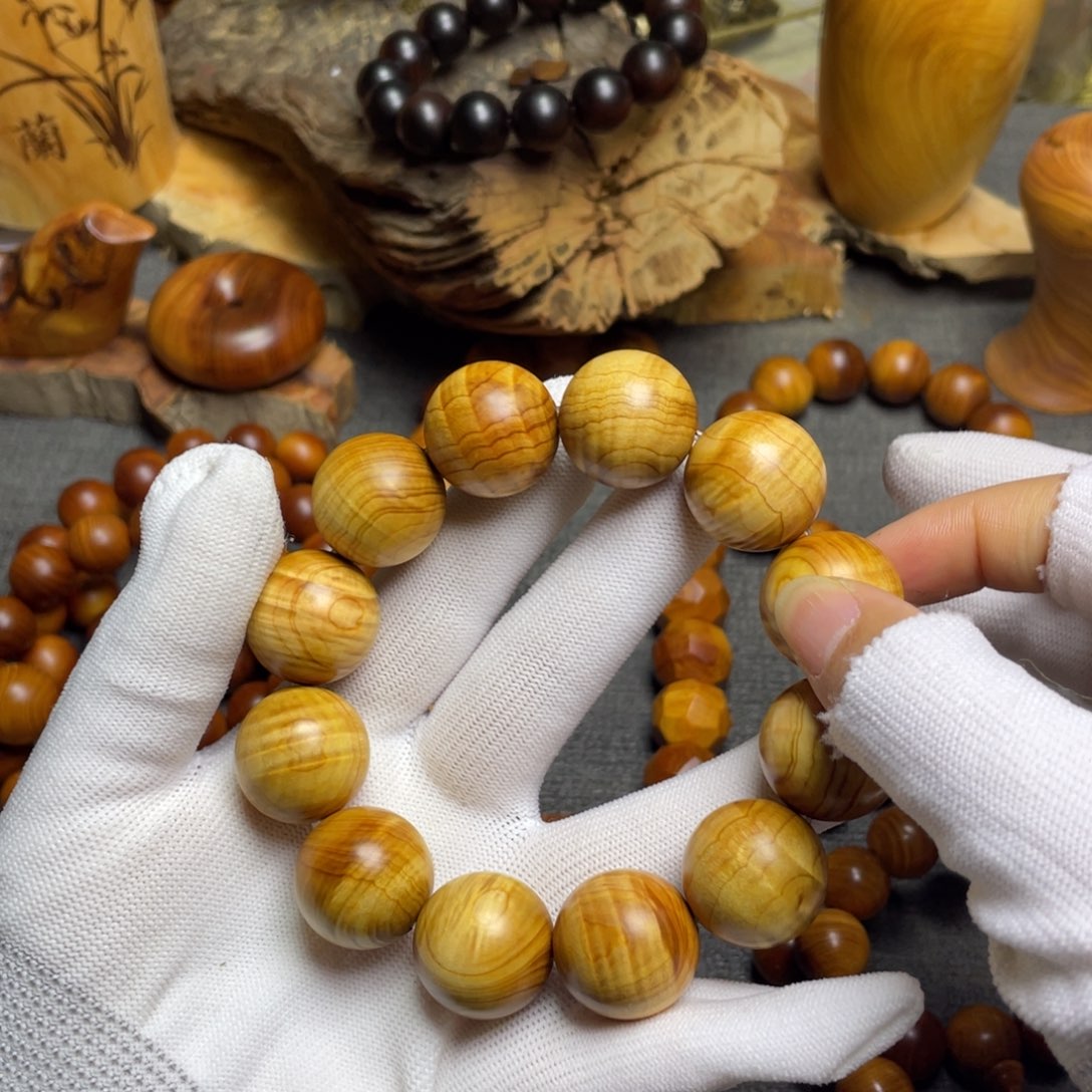 柏木（崖柏）2.0金丝水波纹