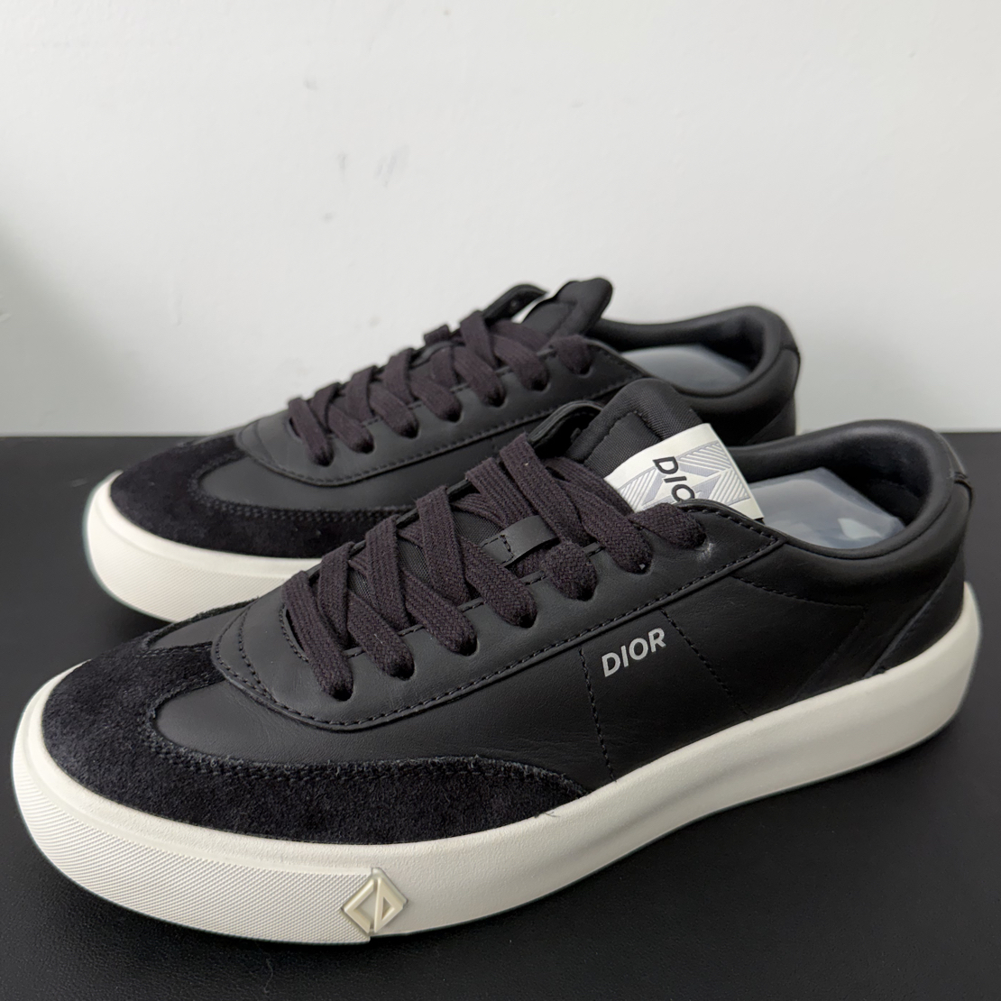 95新 DIOR/迪奥 41欧 b101黑白板鞋