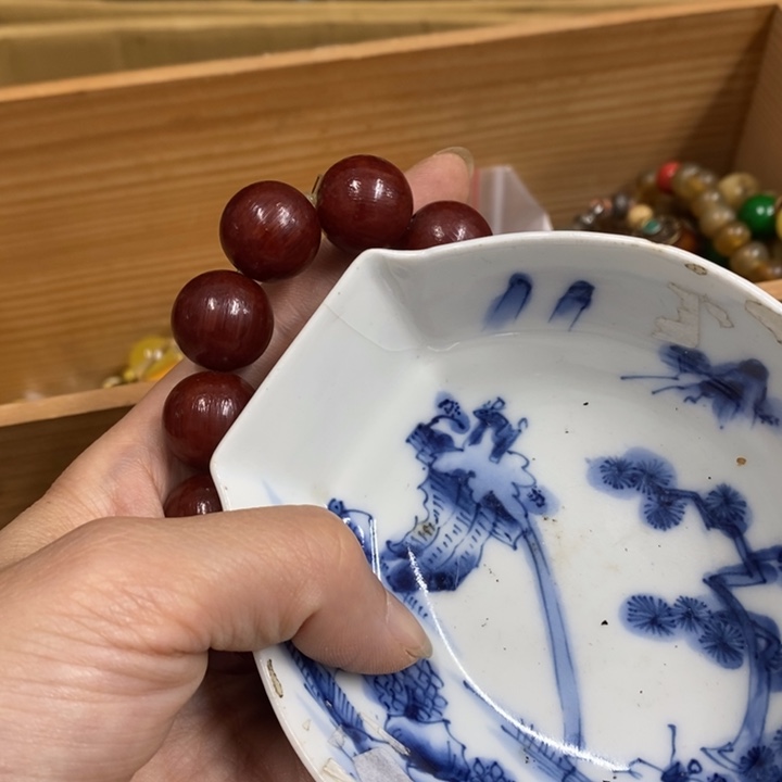 瓷w****l中古工艺品一件