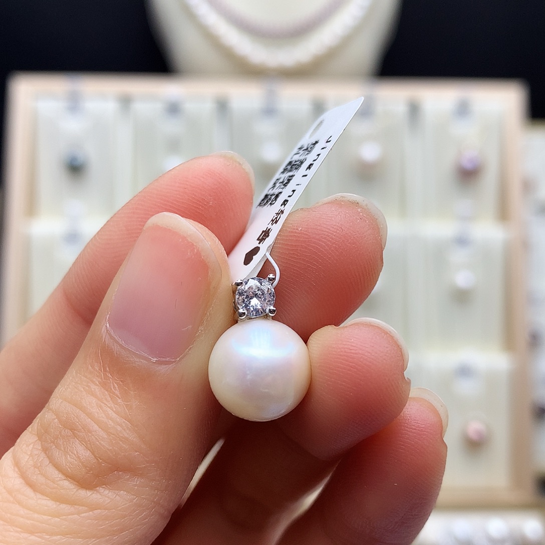 颈饰淡水珍珠合金