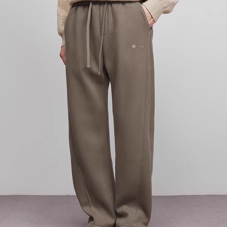 就70件！UUS高货！美拉德 糕级质感笔挺立裁男士小直筒老爹休闲裤