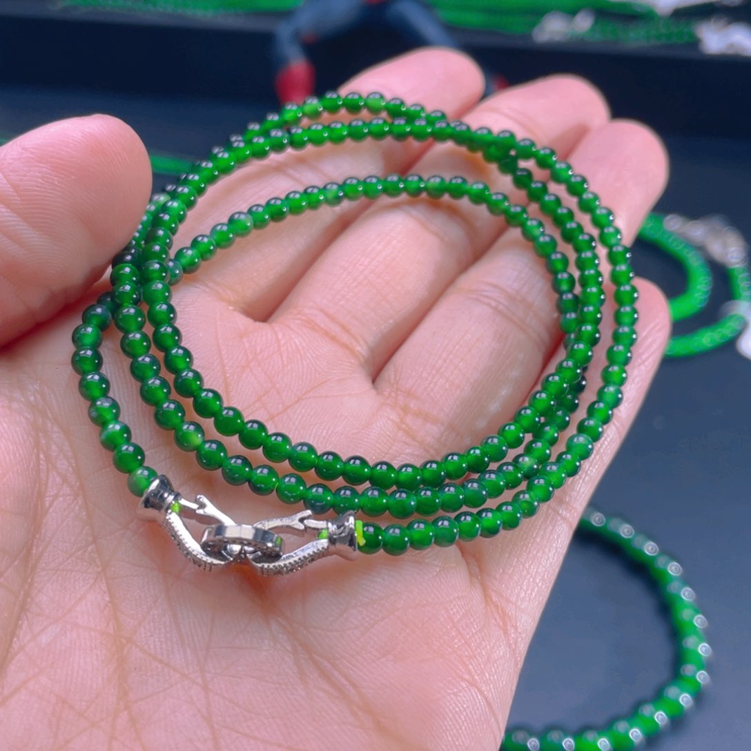 翡翠项链未镶嵌，1