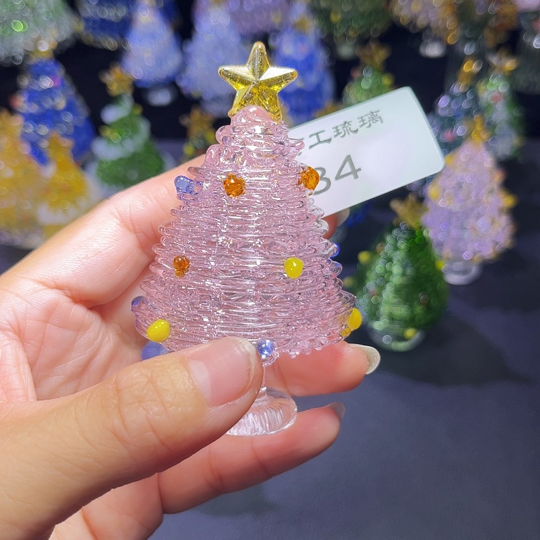 吊坠（不含链）玻璃684圣诞树