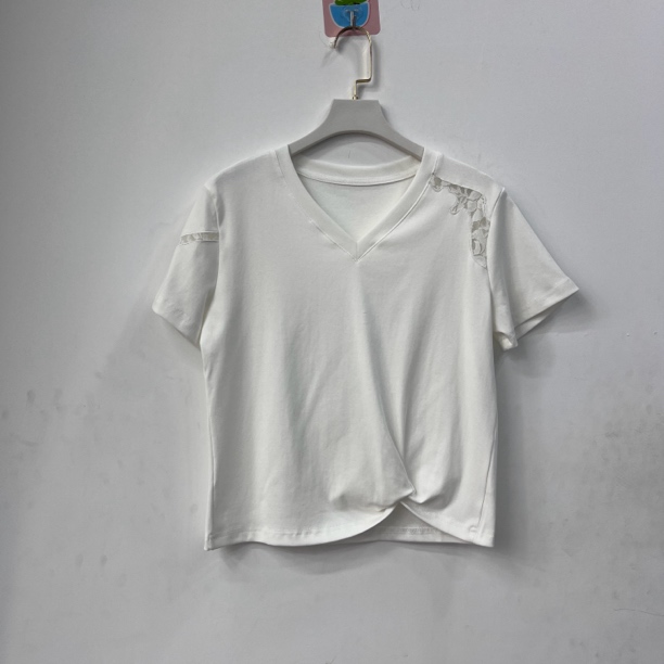 【名角服饰】【6608修身短袖】时尚百搭夏季舒适纯色半袖