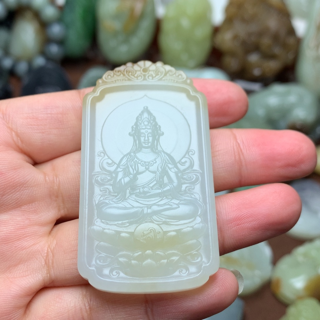 和田玉挂件未镶嵌