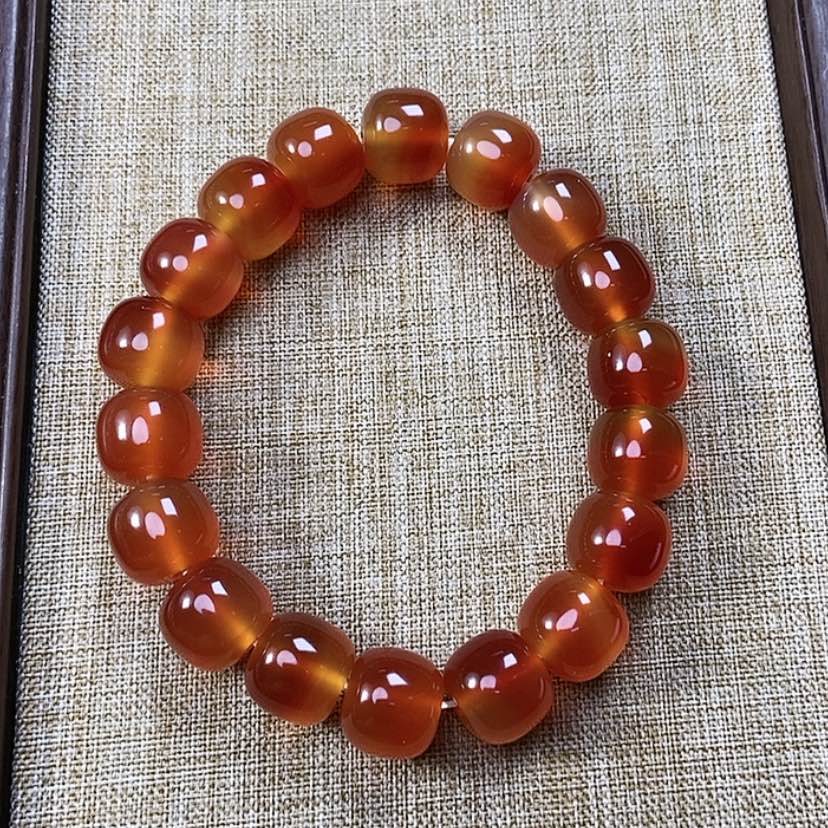 【闪购商品】玛瑙/玉髓手链未镶嵌?****由