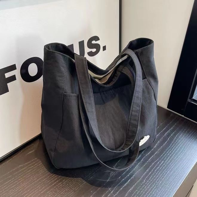 百搭单肩包拉链肩包大包包方款大容量女生包包通勤时尚ins韩版