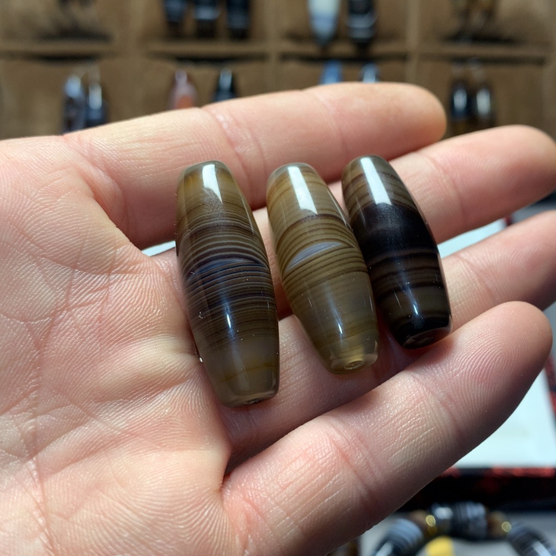 人***灭玛瑙/玉髓未镶嵌吊坠(不含链)