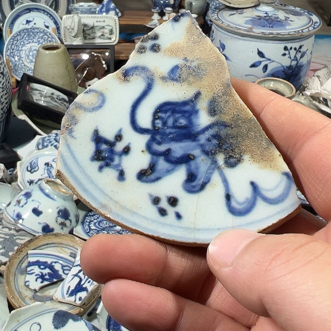 瓷片瓷片标本，全场包邮