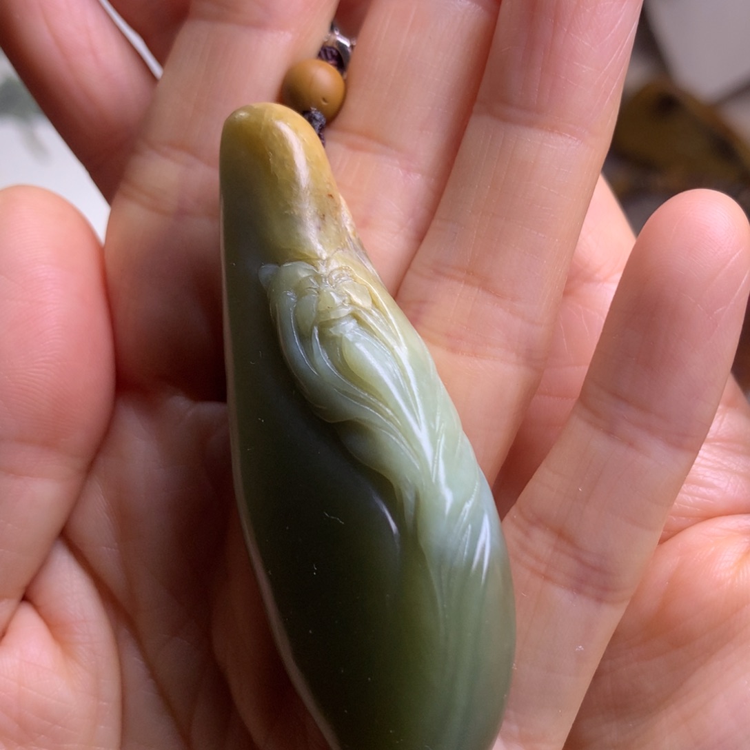 岫岩河磨玉（透闪石质玉）未镶嵌挂件