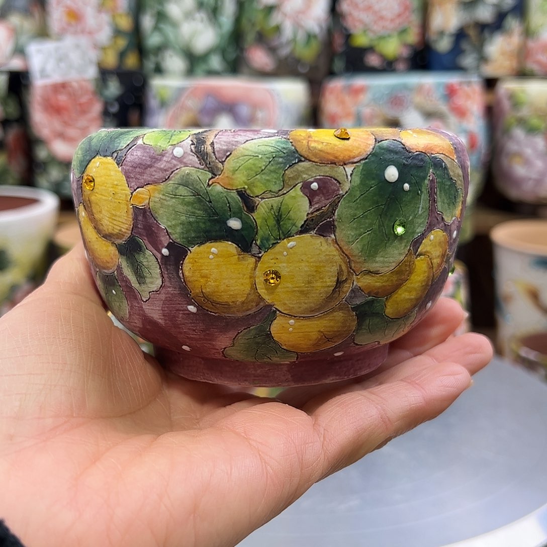 景德镇陶瓷花盆景德镇陶瓷花盆