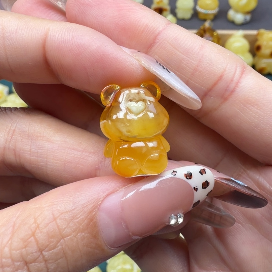 琥珀未镶嵌裸石蜜蜡