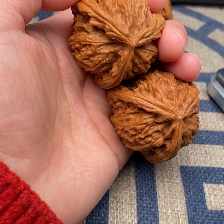 吊坠文玩核桃可*三棱