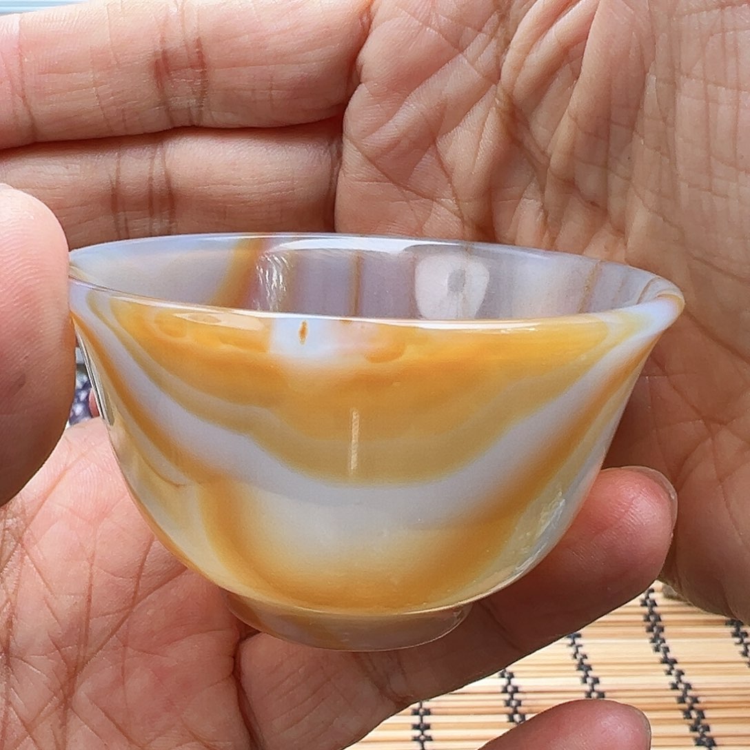 未镶嵌玛瑙/玉髓珠宝半成品