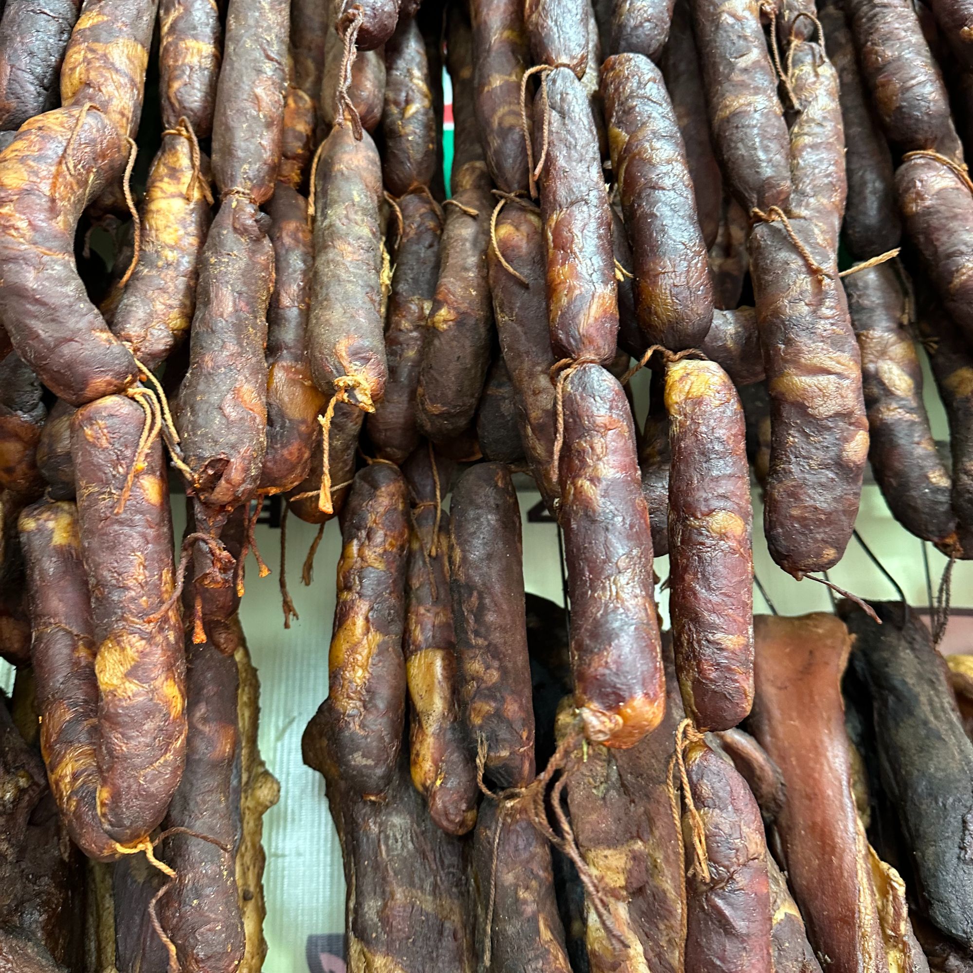 腊香肠正宗广味腊香肠传统手工熏制