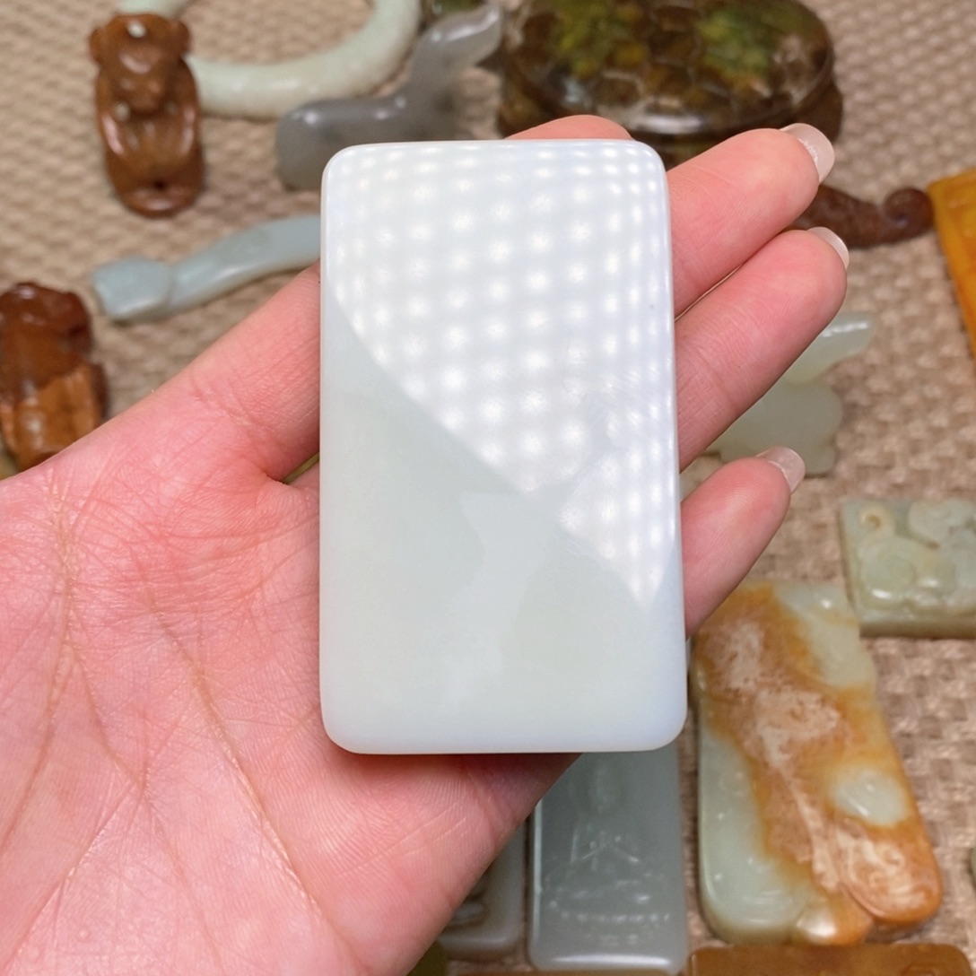 白玉菩提吊坠雨**晴白玉菩提白玉菩提摆件