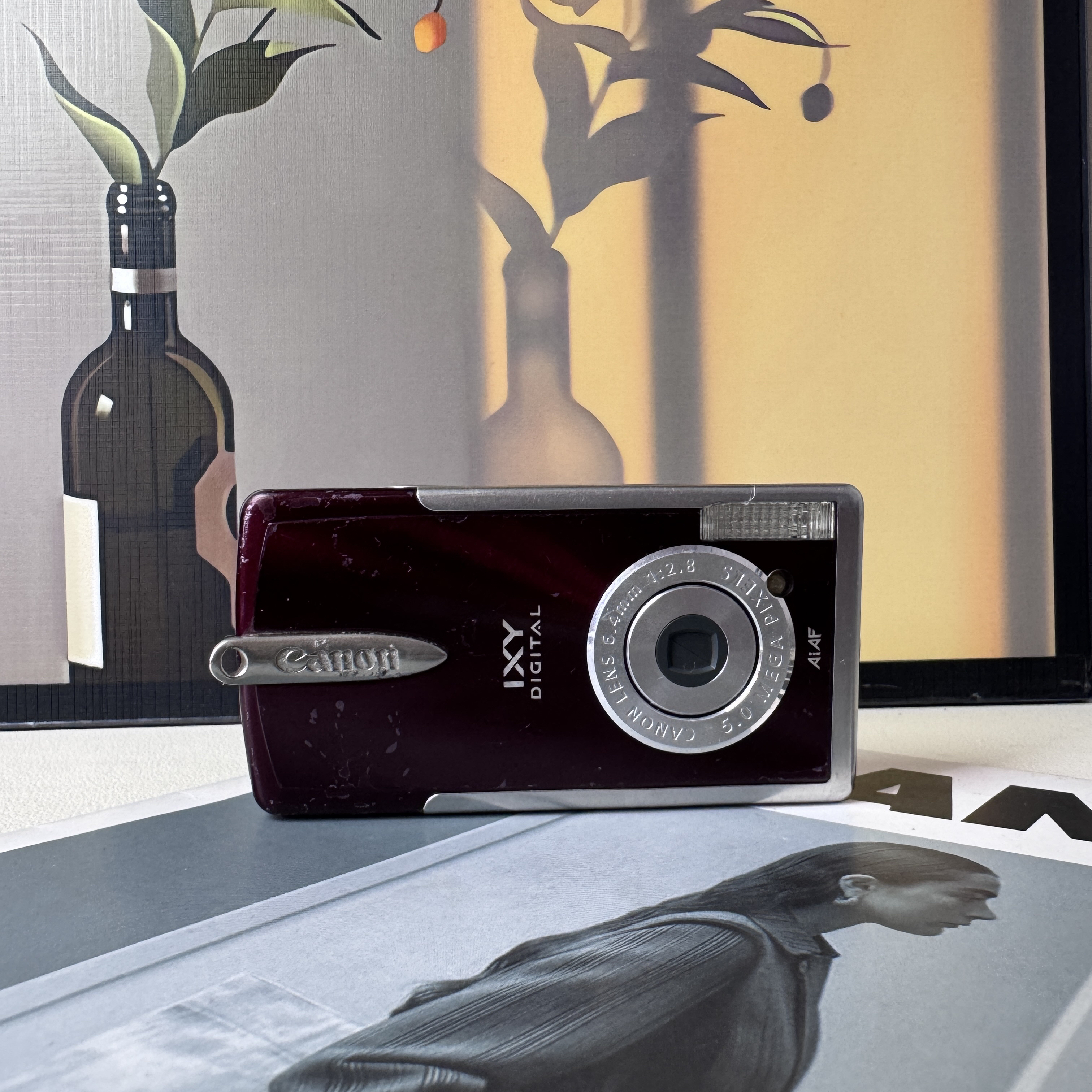 8新 Canon/佳能 ixus i 400万像素3倍变焦 no退no换