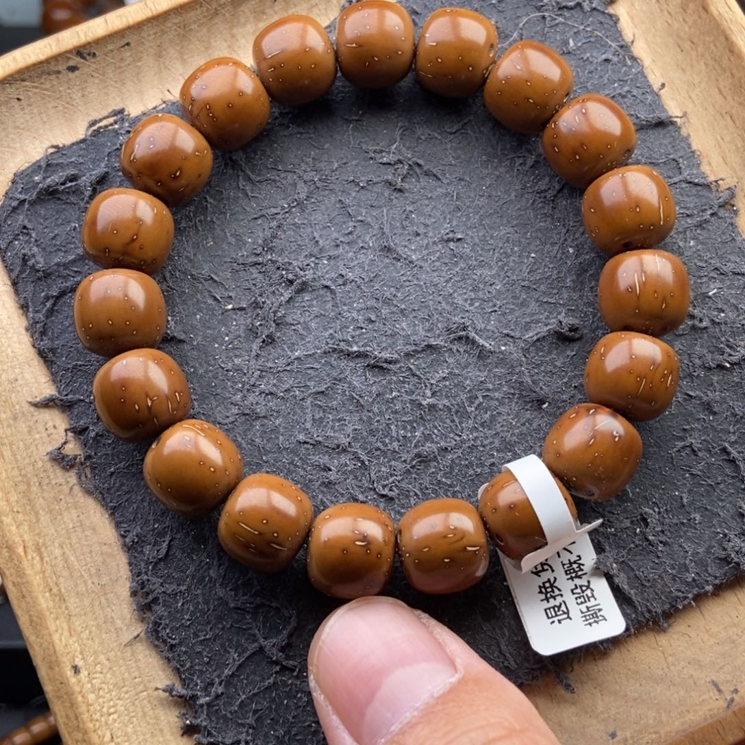 紫金鼠手串12mm天花板纯手工