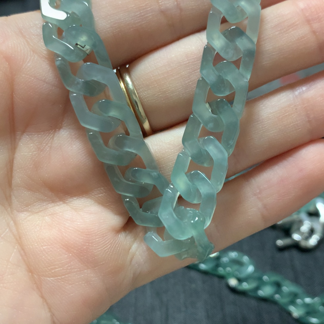 简***”未镶嵌定制翡翠翡翠手链4444