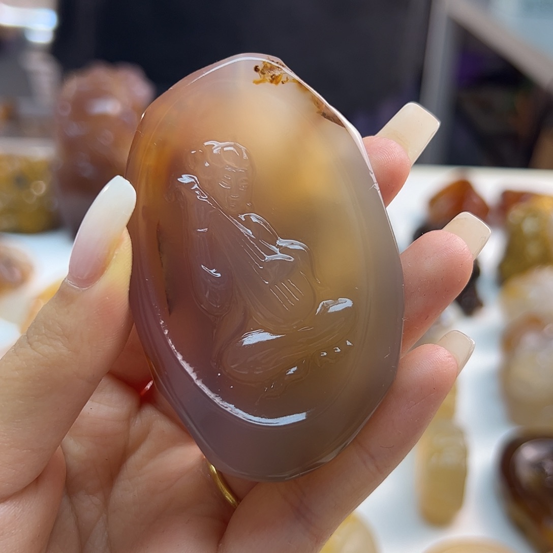 玛瑙/玉髓未镶嵌颈饰