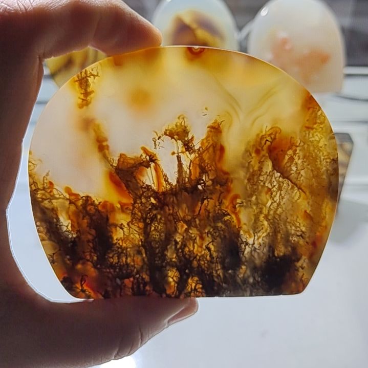 玛瑙/玉髓未镶嵌吊坠(不含链)