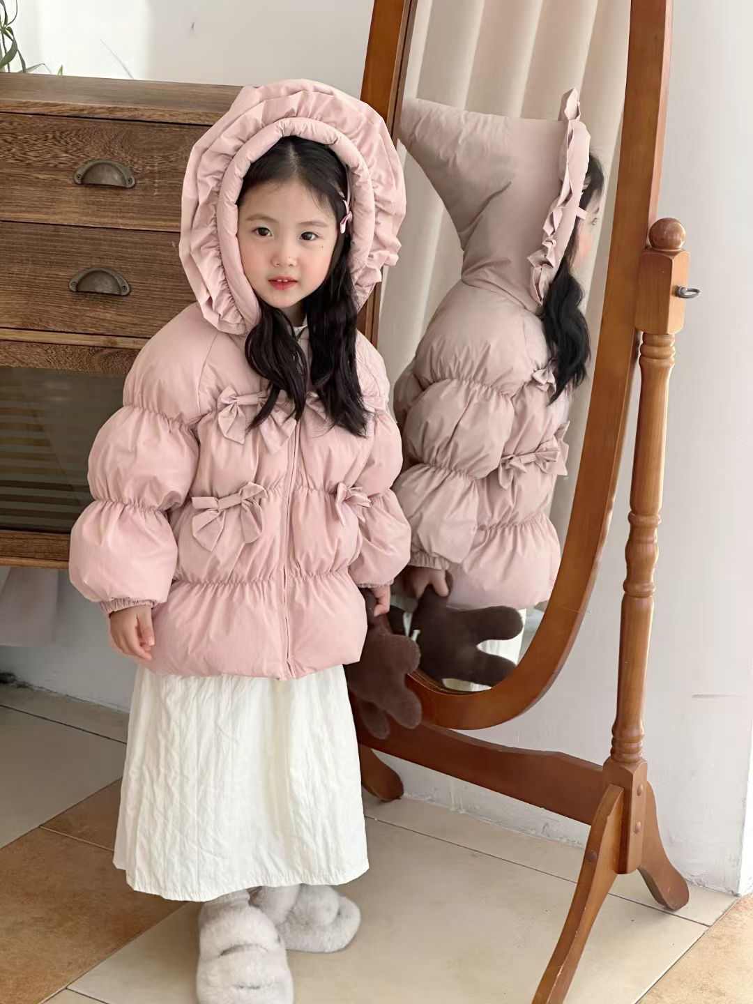 棉服款式好看洋气透气洗汗