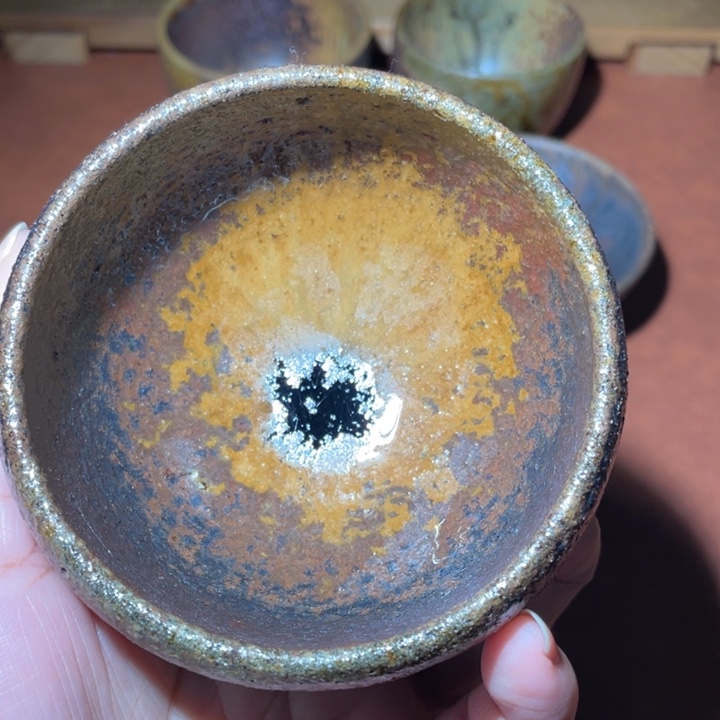 时***~茶盏柴烧自然落灰烧