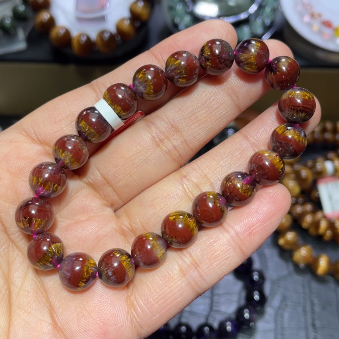 【闪购商品】水晶手串未镶嵌极光23聚宝盆手串