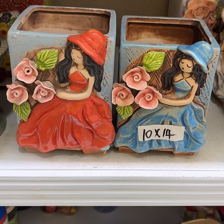 粗陶材质多肉花盆