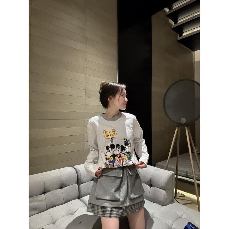 BETTER JOELAY-中版【米奇表演家】时尚百搭长袖T恤休闲风ZZ3795