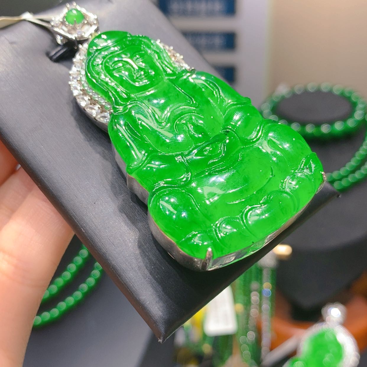 【闪购商品】颈饰未镶嵌翡翠6柒姐