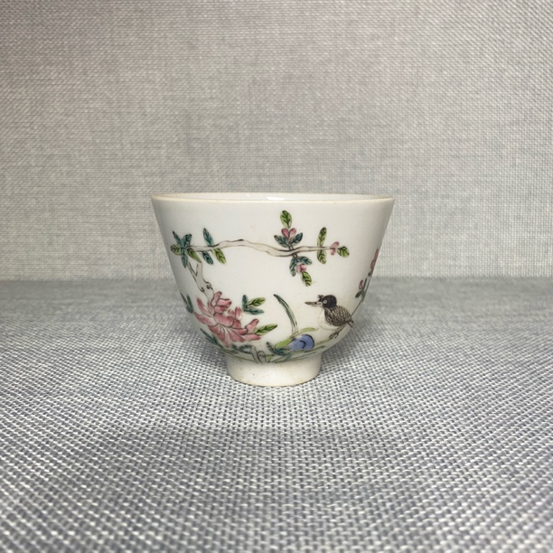 粉彩茶杯主人杯茶碗