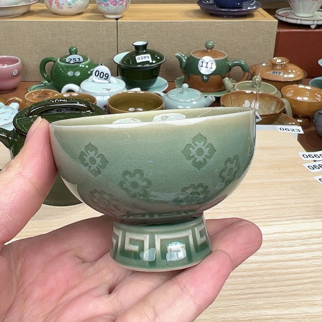 龙泉敬悦青瓷品茗杯
